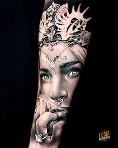 tatuaje_brazo_princesa_fabricio_galdino_logia_barcelona 